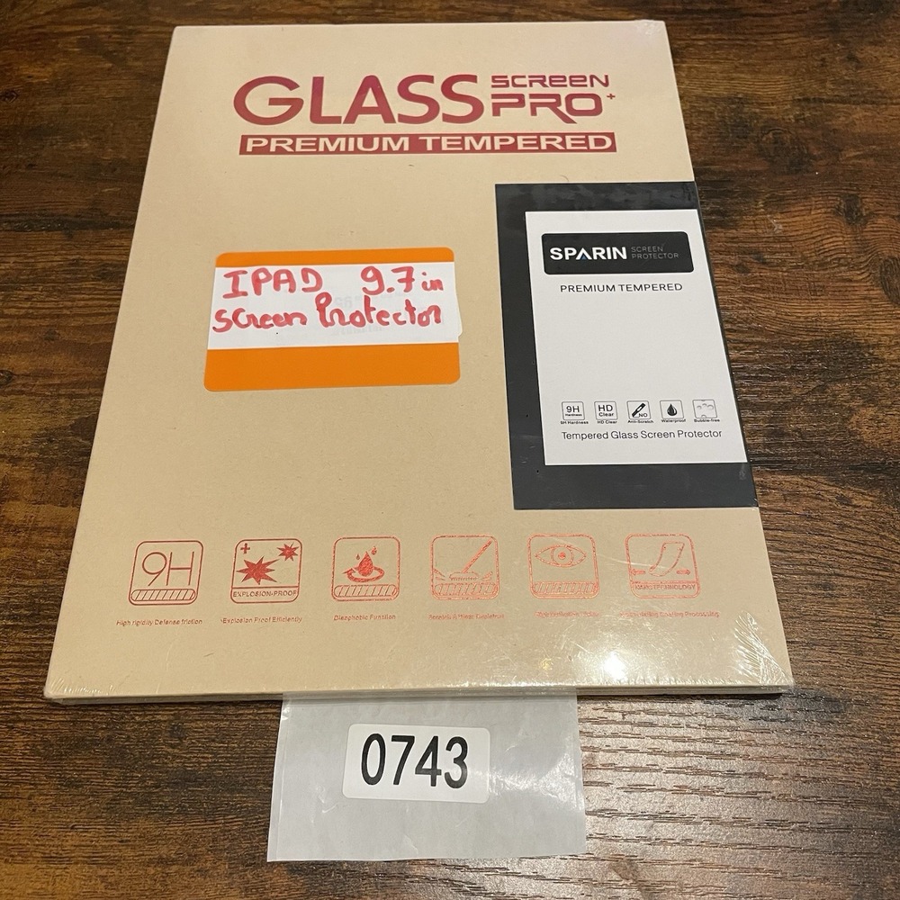 ✅Tempered Glass Screen Protector For iPad 9.7 In 7th 5th 6th #️⃣0743